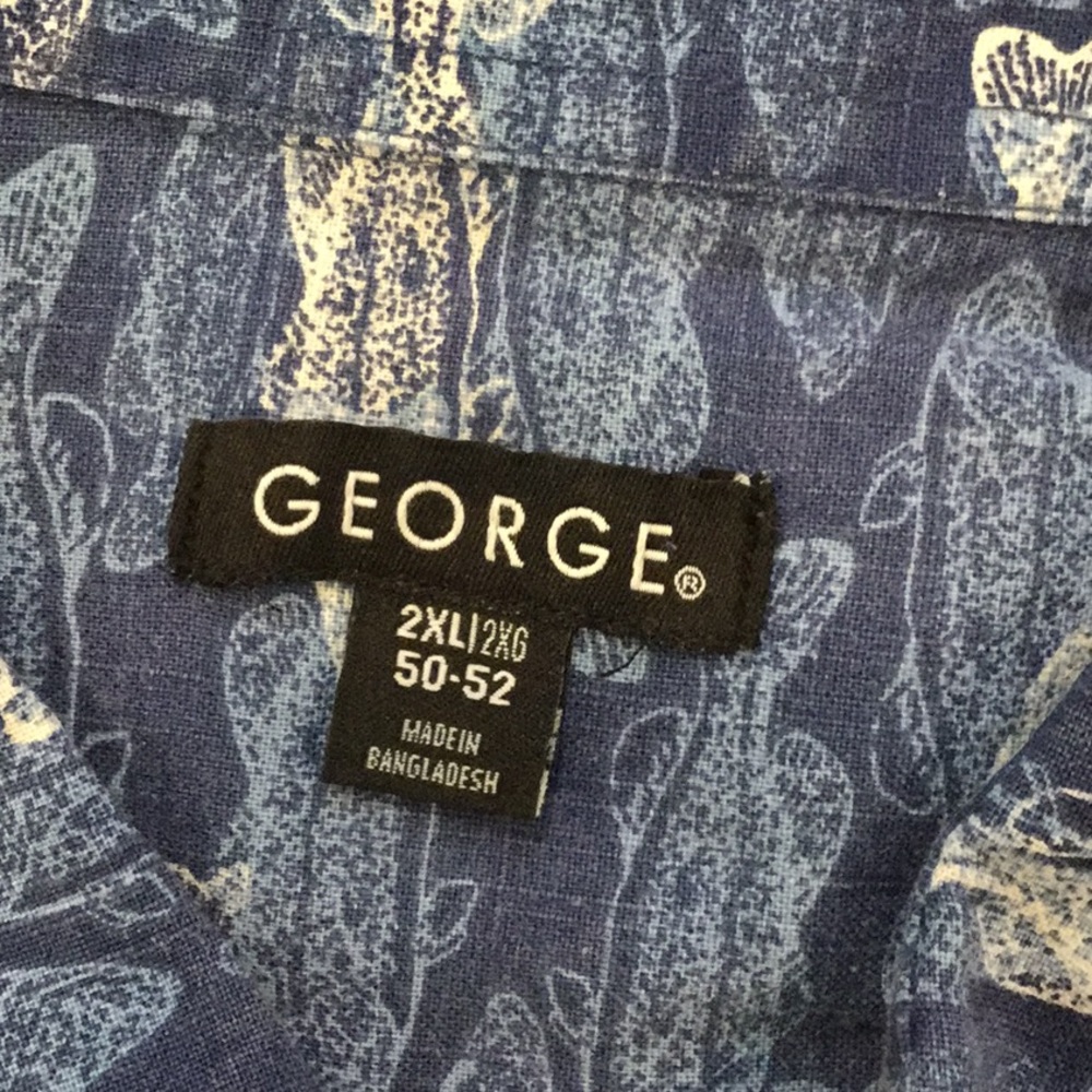 GEORGE…MEN’S NICE SHIRT~~GREAT for the FISHERMAN - Picture 3 of 8